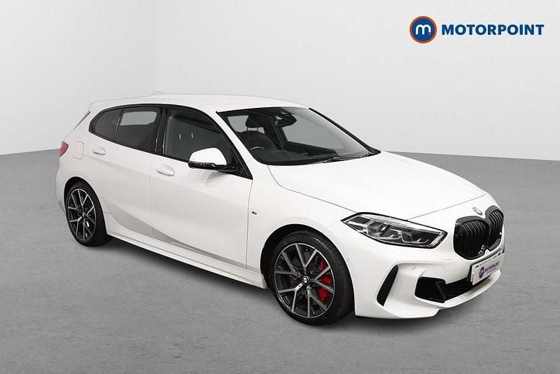White Used 2022 BMW 128 Comfort Edition Hatchback | £25,099 (Fair price) - Image 1/4