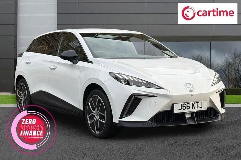 Used MG MG4 EV Trophy 63 kW (87 HP) 2023 White Hatchback