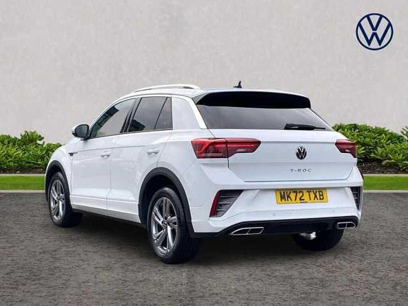 Used VW T-Roc R-line 150 HP (110 kW) 2022 White SUV