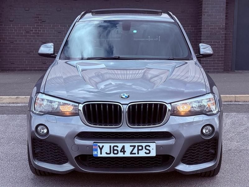 Grey Used 2014 BMW X3 M Sport SUV | £6,990 (Good price) - Image 1/4