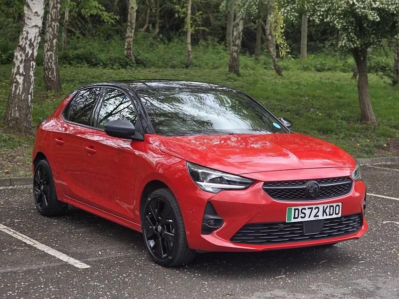 Used Vauxhall Corsa-e Edition 100 kW (136 HP) 2022 Red Hatchback