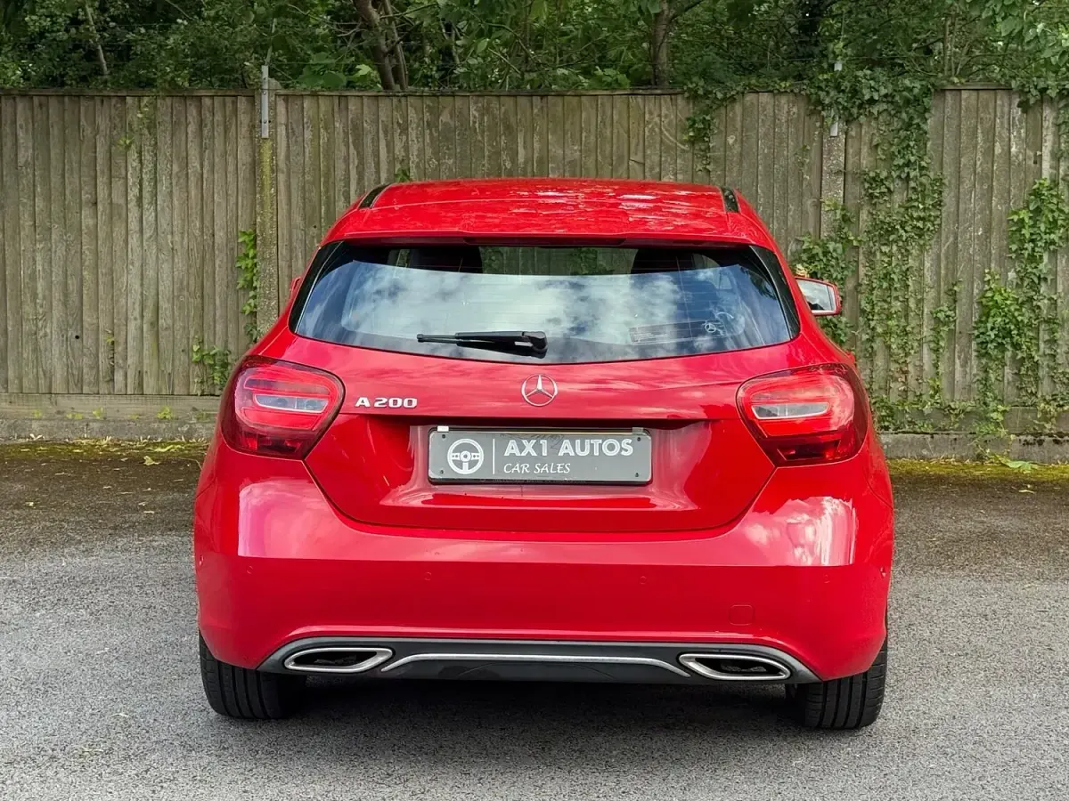 Used Mercedes A200 Executive 153 HP (112 kW) 2017 Red Hatchback
