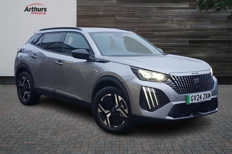 Grey Used 2024 Peugeot e-2008 Allure SUV | £18,997 (A bit pricey) - Image 1/4