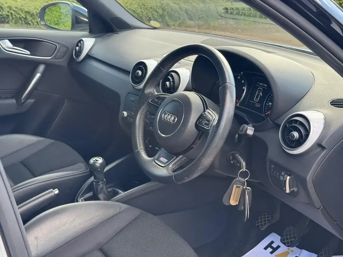 Used Audi A1 S-Line 2014 White Hatchback