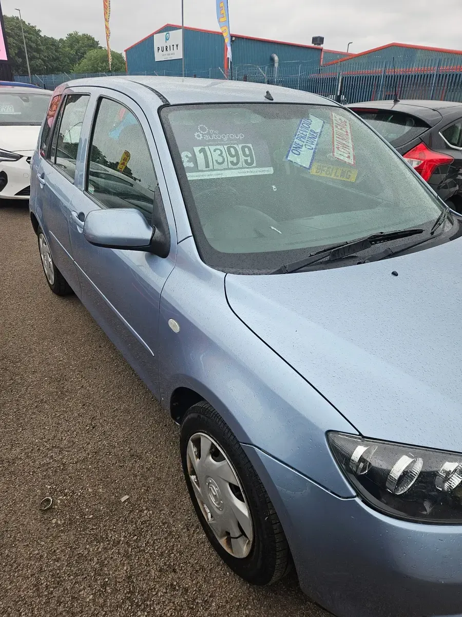 Used Mazda 2 80 HP (58 kW) 2007 Blue Hatchback