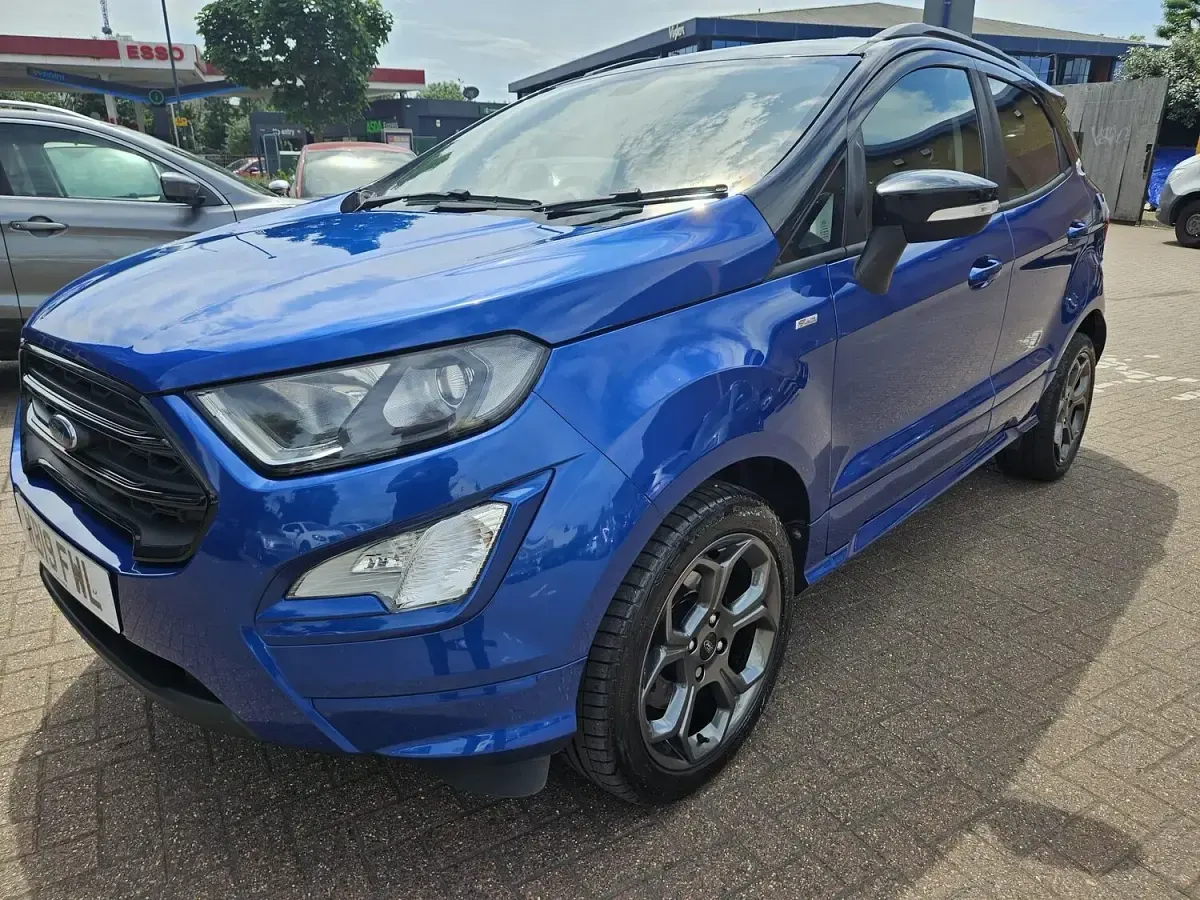 Used Ford Ecosport ST-Line 125 HP (91 kW) 2019 Blue SUV
