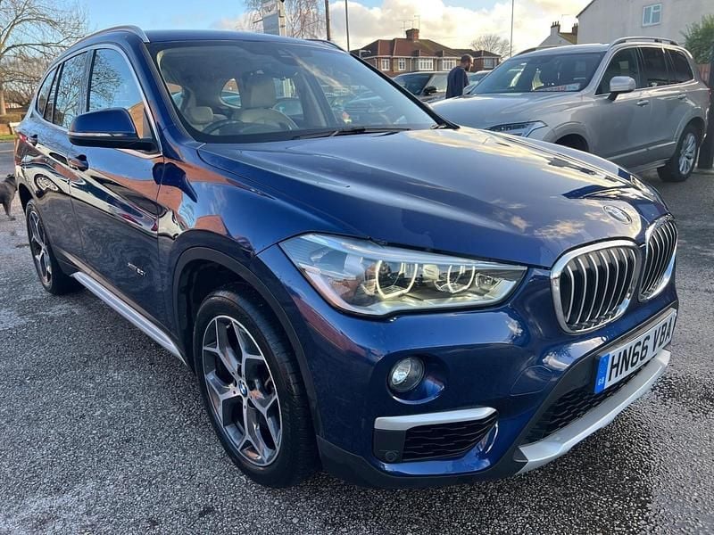 Blue Used 2016 BMW X1 xLine SUV | £14,790 (Fair price) - Image 1/4