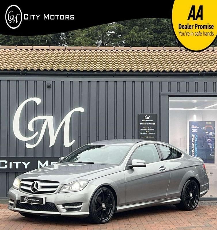Silver Used 2015 Mercedes C250 Sport Edition Coupe | £8,490 (Super price) - Image 1/2