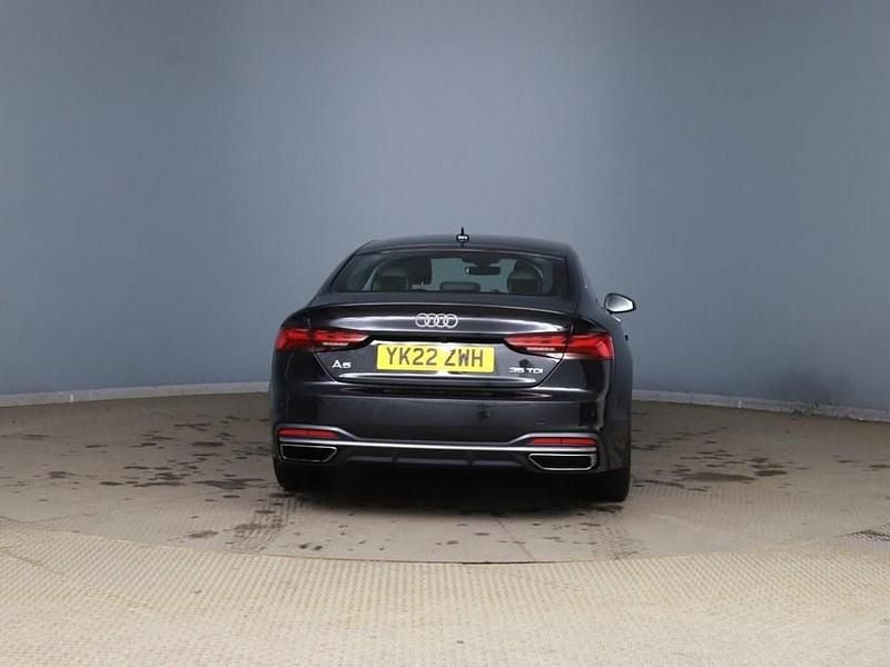 Used Audi A5 Sportback Sport 163 HP (119 kW) 2022 Black Hatchback