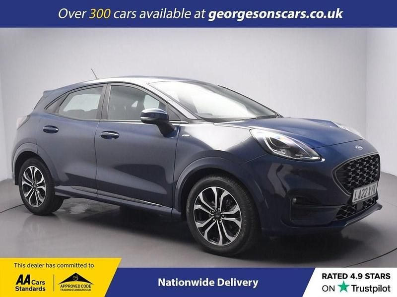Blue Used 2022 Ford Puma ST-Line SUV | £13,700 (Good price) - Image 1/4