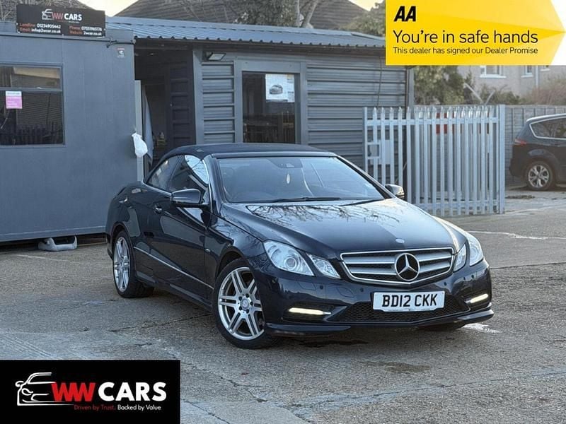 Blue Used 2012 Mercedes E220 Cabriolet | £7,595 (Good price) - Image 1/4
