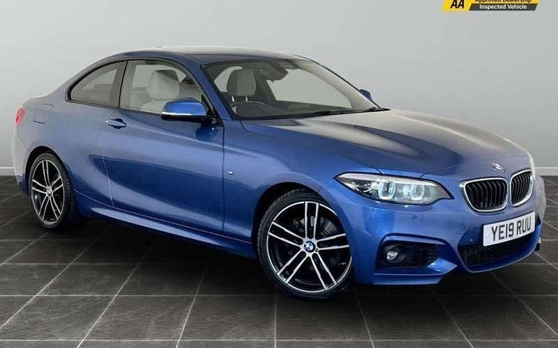 Blue Used 2019 BMW 225 M Sport Coupe | £12,495 (Fair price) - Image 1/2
