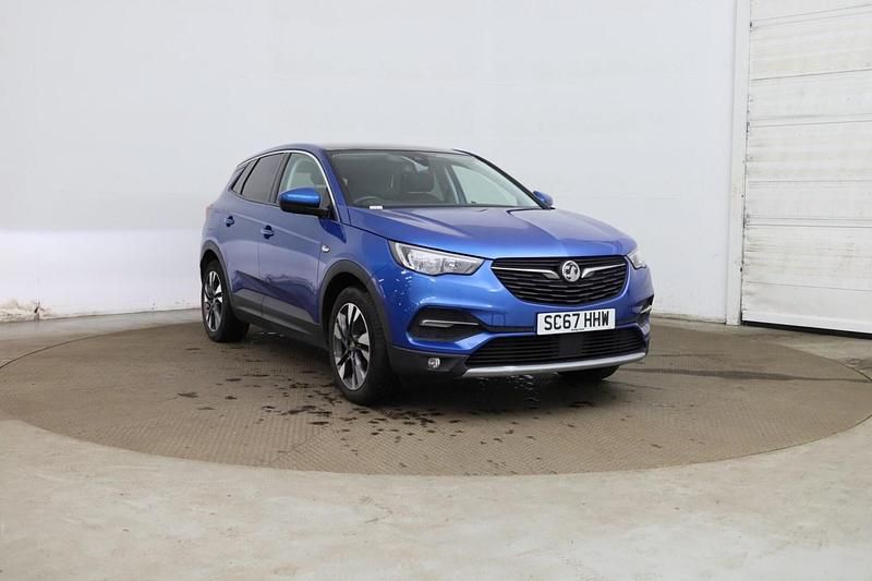 Used Vauxhall Grandland X Sport 130 HP (95 kW) 2018 Blue SUV