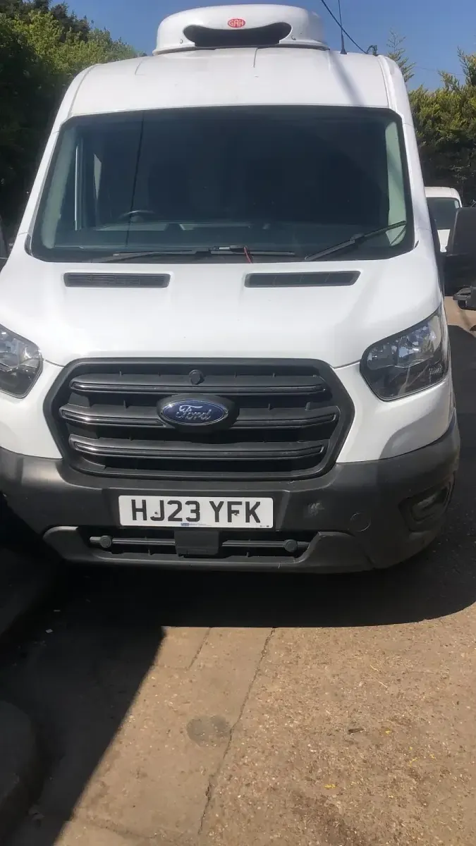 Begagnad Ford Transit 2023 Vit Van