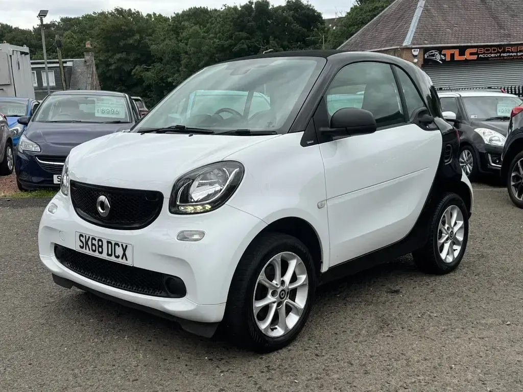 Used Smart ForTwo Coupé Passion 71 HP (52 kW) 2018 Black Coupe