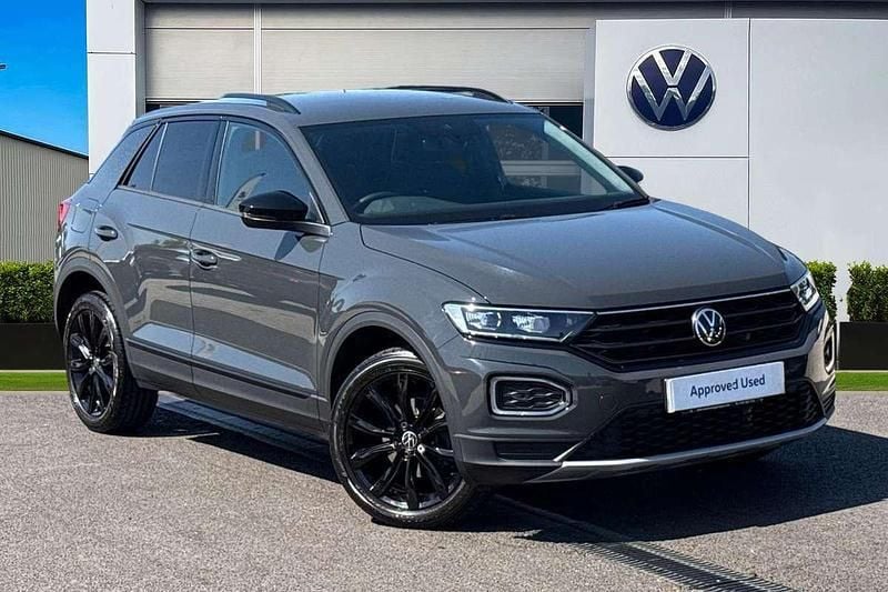 Grey Used 2021 VW T-Roc Black Edition SUV | £18,590 (Fair price) - Image 1/4