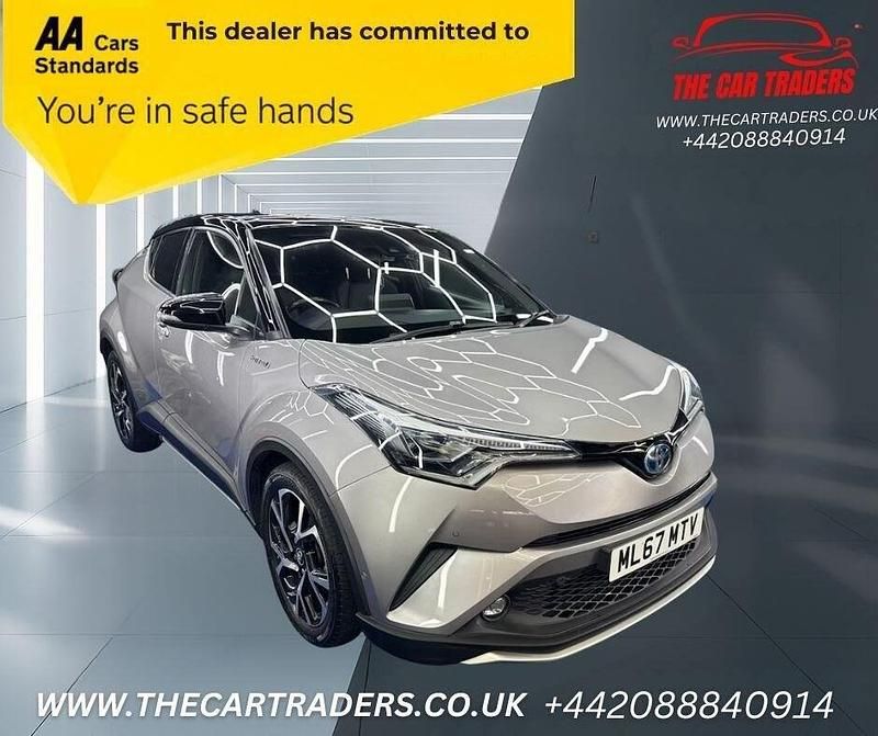 Silver Used 2017 Toyota C-HR SUV | £12,988 (Fair price) - Image 1/4