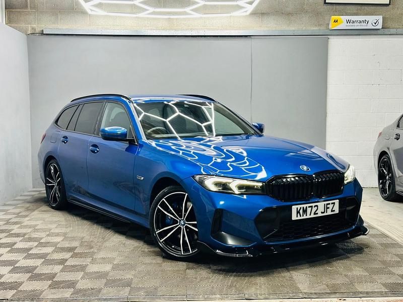 Used BMW 330e M Sport 2022 Blue Estate
