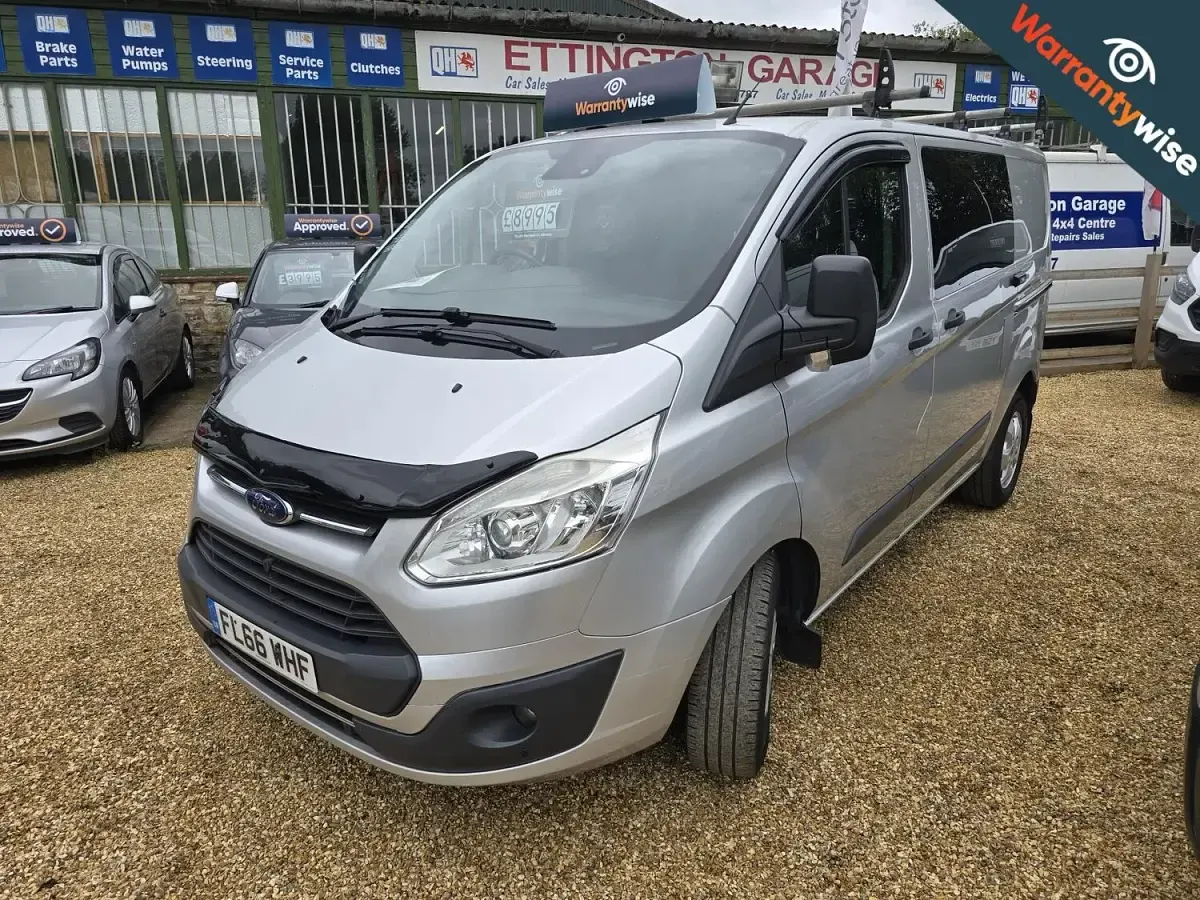 Used Ford Transit Custom Trend 130 HP (95 kW) 2016 Silver Van