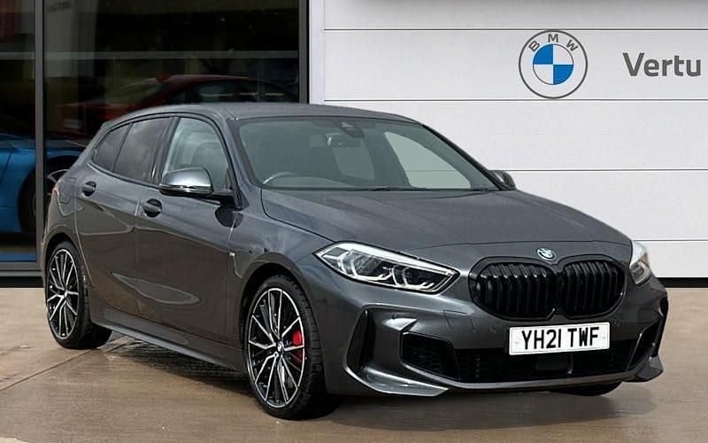 Grey Used 2021 BMW 128 Comfort Edition Hatchback | £22,936 (Fair price) - Image 1/4