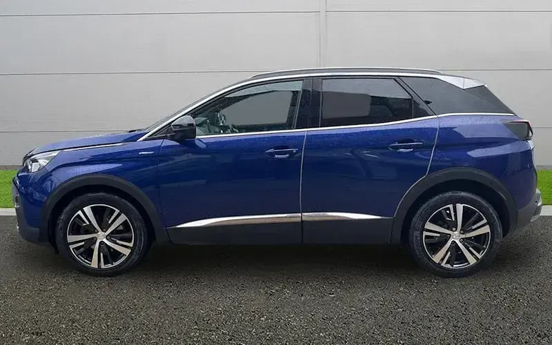 Used Peugeot 3008 GT-line 165 HP (121 kW) 2017 Blue SUV