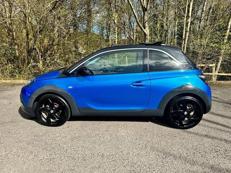 Used Vauxhall Adam Rocks 87 HP (63 kW) 2016 Blue Hatchback