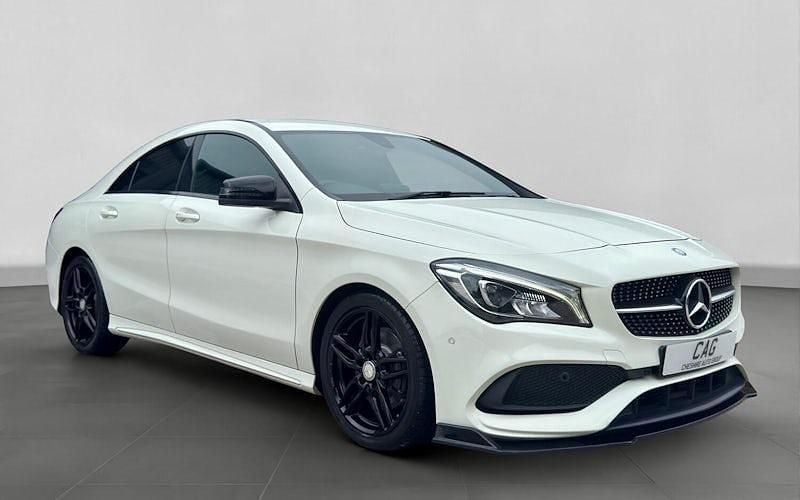 White Used 2017 Mercedes CLA220 AMG line Sedan | £15,495 (Fair price) - Image 1/4