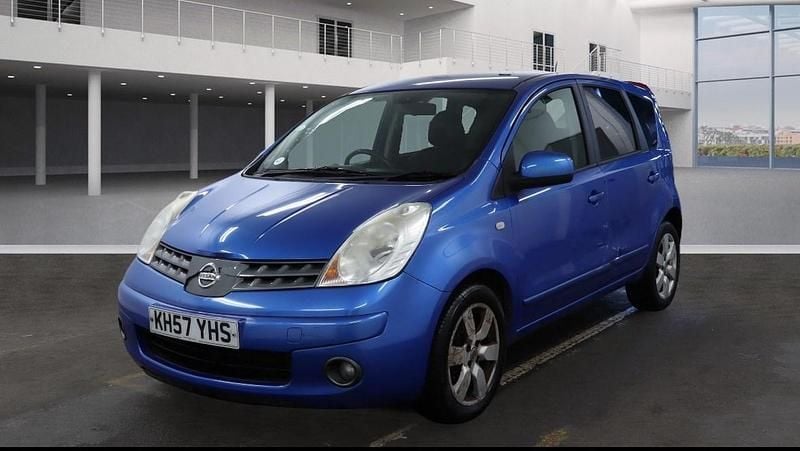 Used Nissan Note Tekna 110 HP (80 kW) 2007 Blue MPV