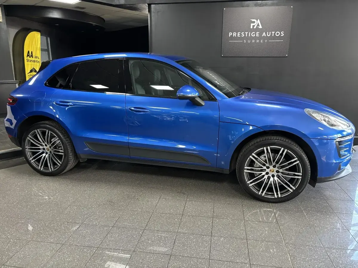 Used Porsche Macan S Diesel 2017 Blue SUV