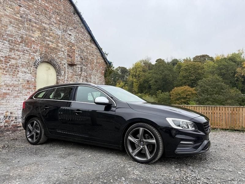 Black Used 2015 Volvo V60 R-Design Estate | £6,995 - Image 1/4