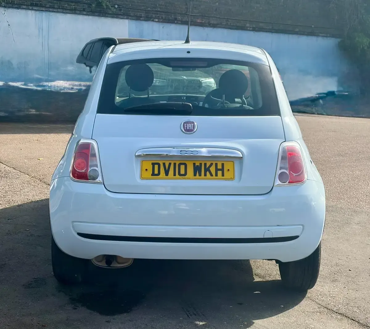 Used Fiat 500 Pop 69 HP (50 kW) 2010 Blue Hatchback