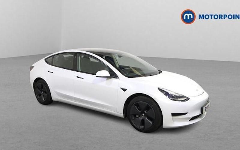 Used Tesla Model 3 Standard Range 208 kW (283 HP) 2021 White Sedan