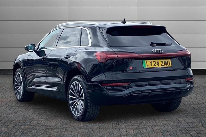 Used Audi Q8 e-tron S-Line 300 kW (408 HP) 2024 Black SUV