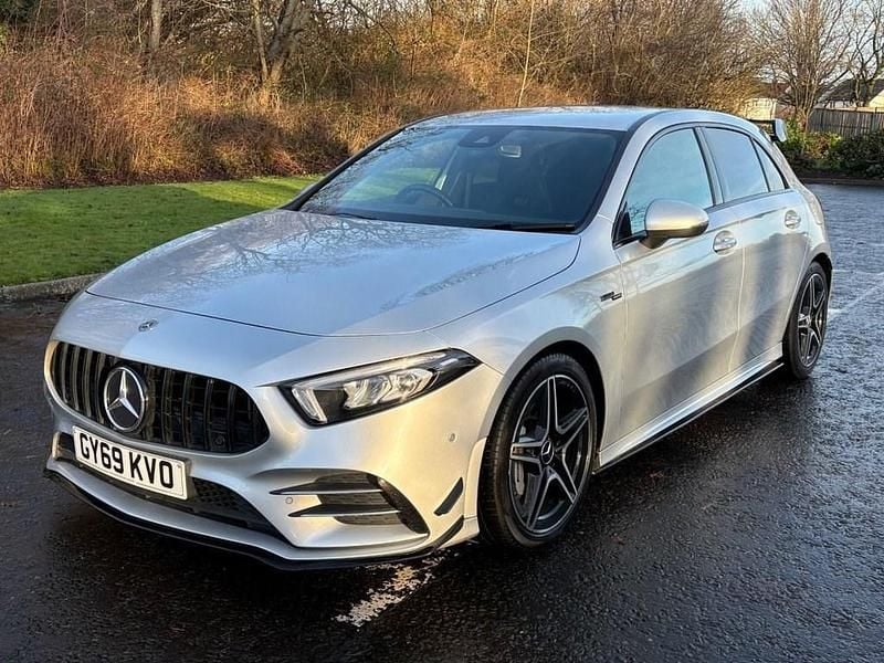 Used Mercedes A35 AMG Premium 2019 Silver Hatchback