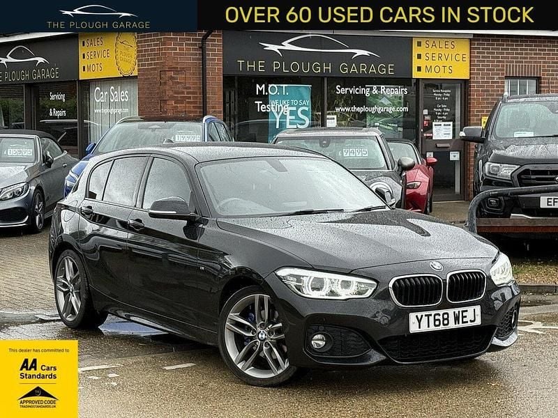 Black Used 2018 BMW 120 M Sport Hatchback | £14,995 (Fair price) - Image 1/4