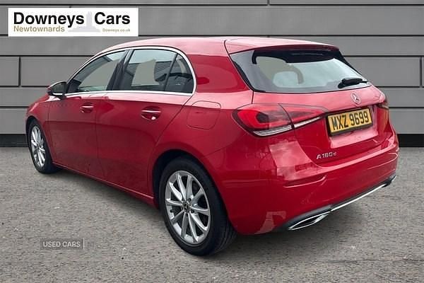 Used Mercedes A180 2019 Red Hatchback