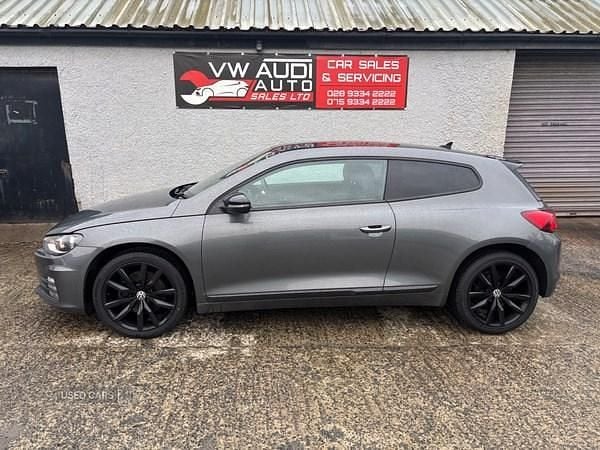 Used VW Scirocco Black Edition 180 HP (132 kW) 2017 Grey Coupe