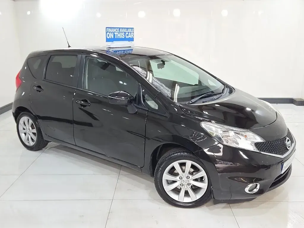 Used Nissan Note Acenta 98 HP (72 kW) 2015 Black Hatchback