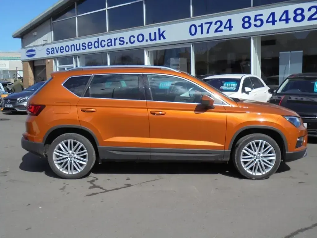 Used Seat Ateca XCELLENCE 150 HP (110 kW) 2019 Orange SUV