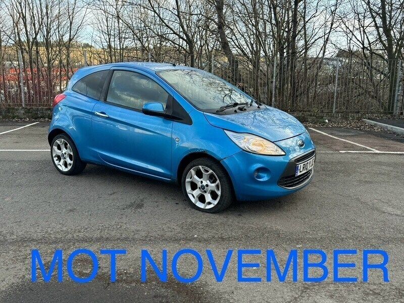 Blue Used 2010 Ford Ka Titanium Hatchback | £1,350 (Good price) - Image 1/4