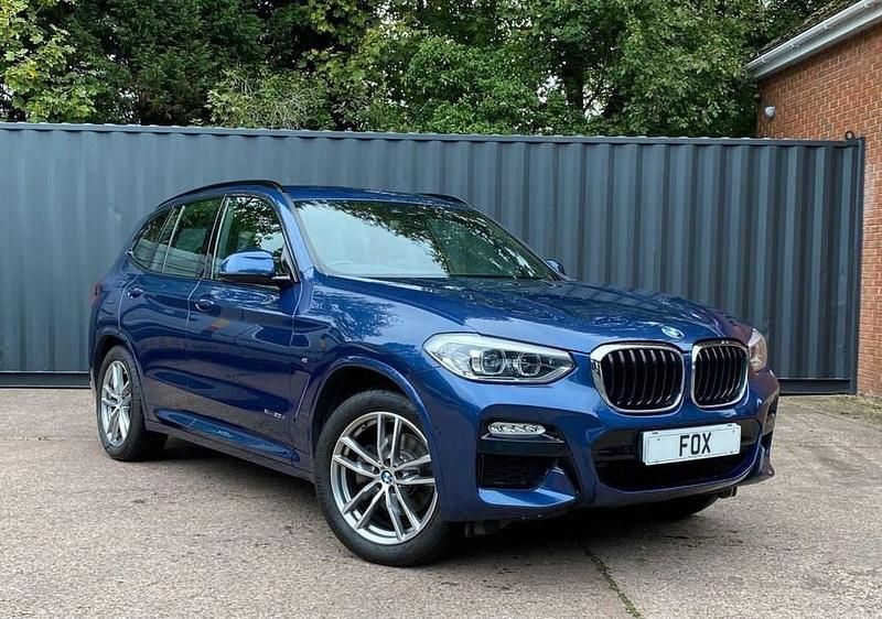 Used BMW X3 M Sport 190 HP (139 kW) 2018 Blue SUV