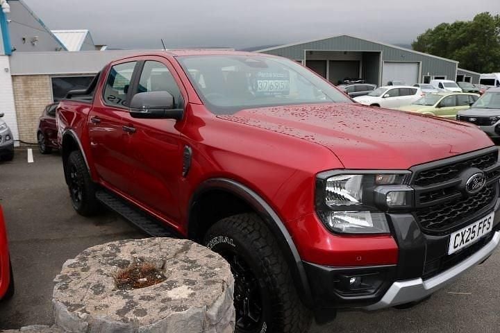 New Ford Ranger Tremor 2025 Lucid red metallic Pickup