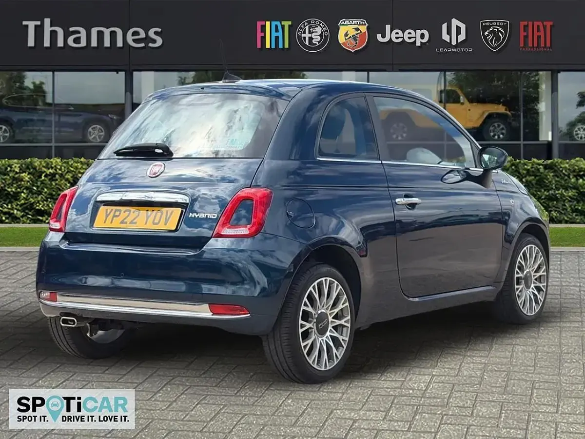 Used Fiat 500 Dolcevita 70 HP (51 kW) 2022 Blue Hatchback