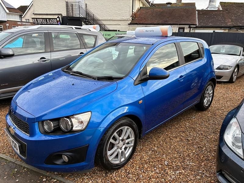 Used Chevrolet Aveo LTZ 95 HP (69 kW) 2012 Blue Hatchback