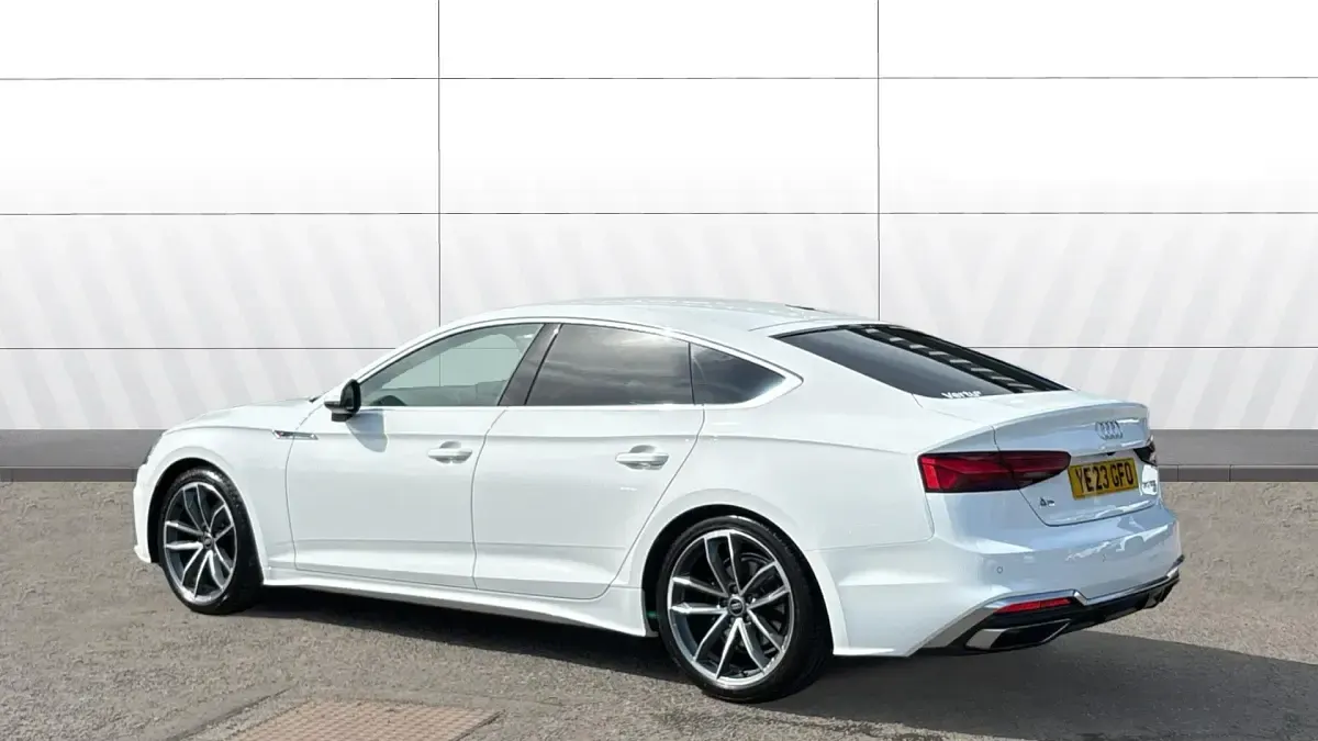 Used Audi A5 S-Line 163 HP (119 kW) 2023 White Coupe