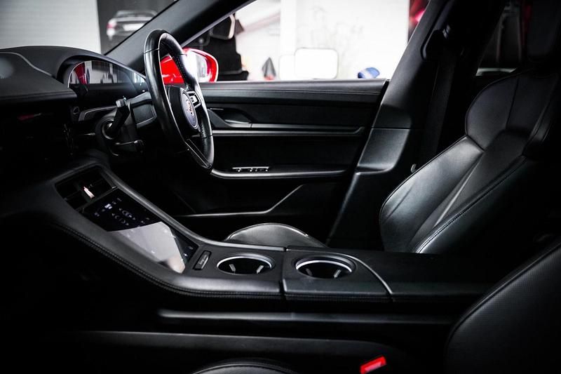 Used Porsche Taycan Performance Package 389 kW (530 HP) 2020 Red Sedan