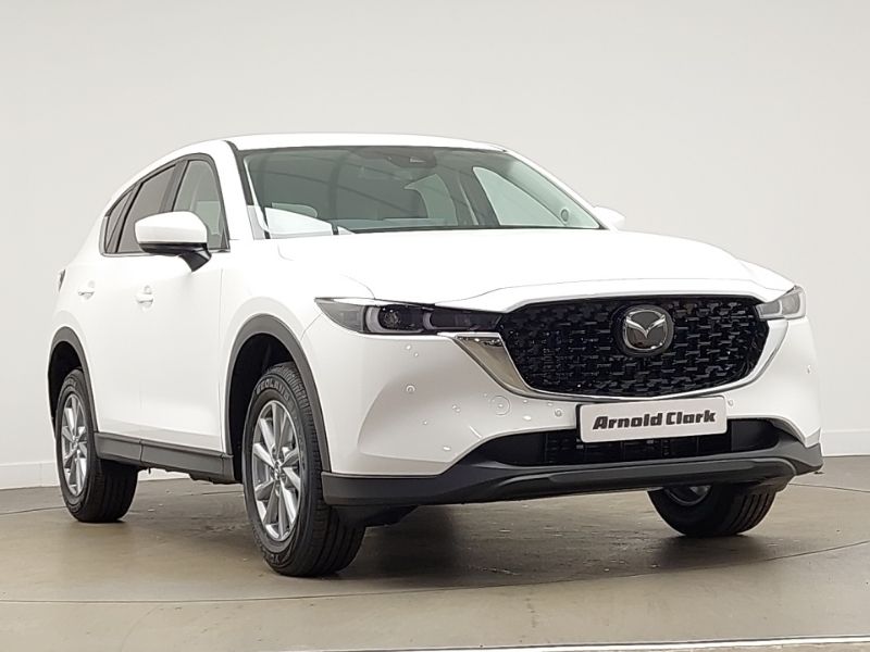 White New 2024 Mazda CX-5 Center-Line SUV | £30,198 (Fair price) - Image 1/4