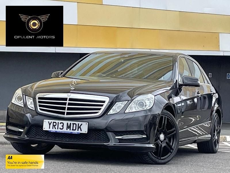 Black Used 2013 Mercedes E250 Sedan | £6,563 (Good price) - Image 1/3