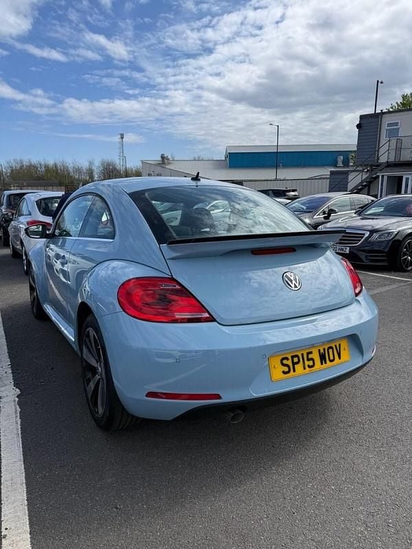 Used VW Beetle Design 110 HP (80 kW) 2015 Blue Hatchback