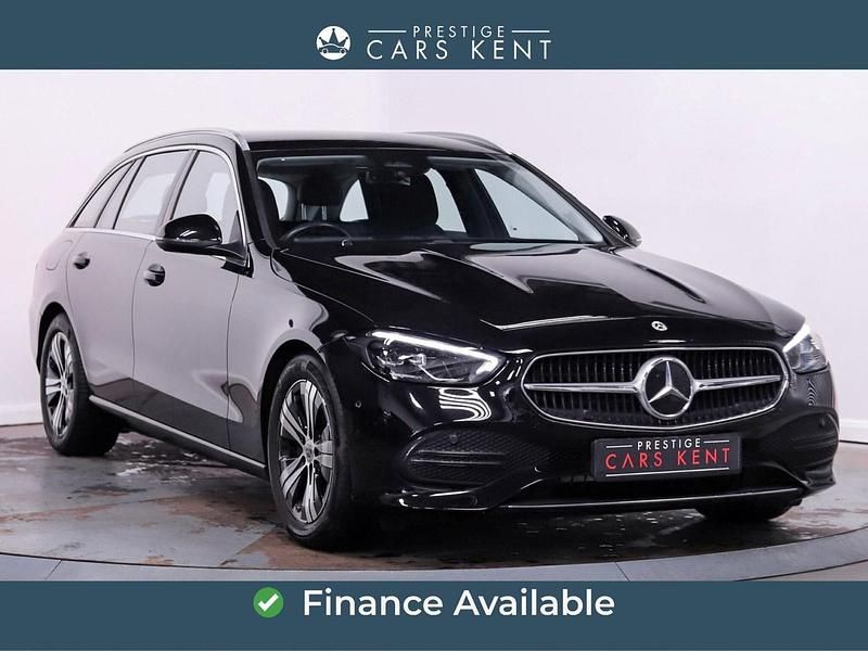 Used Mercedes C200 204 HP (150 kW) 2022 Black Estate